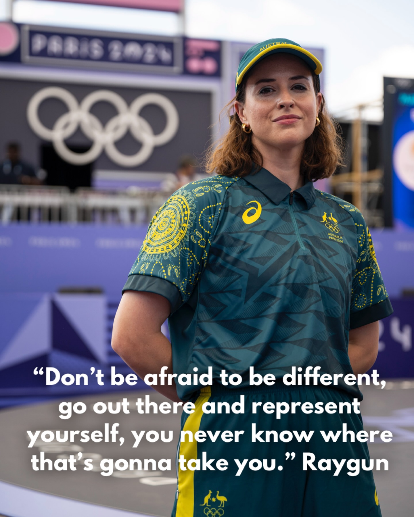 Don't be afraid to be different.
